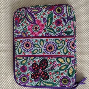 Vera Bradley multicolor, floral and fabric Laptop Computer Sleeve 11x14